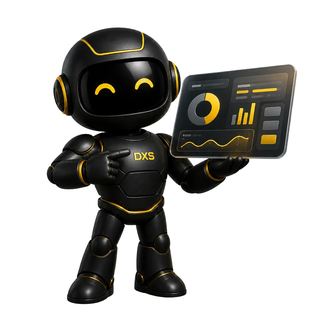 Mascota robot de Diaz UX Studio